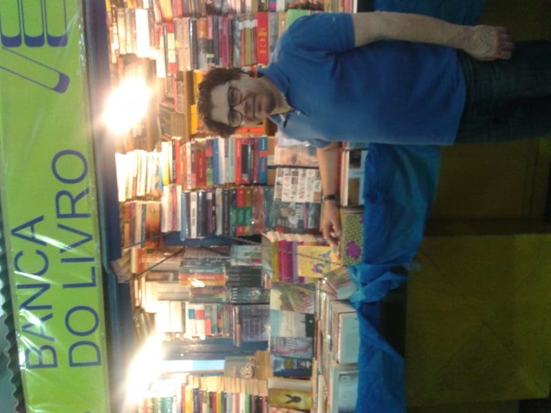 Vitor &eacute; livreiro e vice-presidente da C&acirc;mara Rio-Grandense do Livro Foto: PAULA FERNANDES/Especial/JC