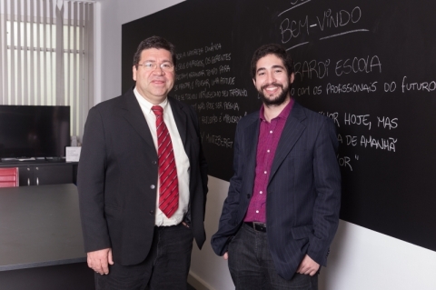 Humberto Girardi (e) e Henrique Girardi #NaBatalha da capacita&ccedil;&atilde;o