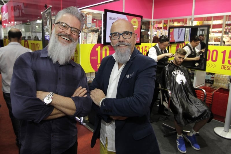 Bassani e Pianta foram conferir as novidades para o segmento 