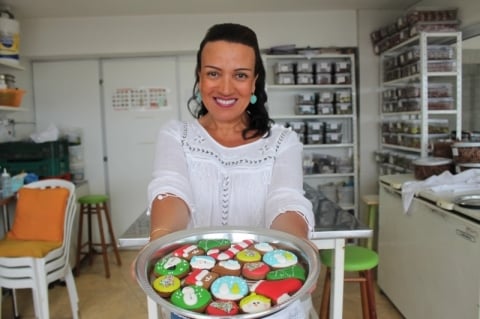 Fernanda Wainer &eacute; propriet&aacute;ria da marca e cria novas receitas