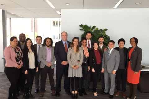 Grupo do Ylai com o deputado Dan Kildee