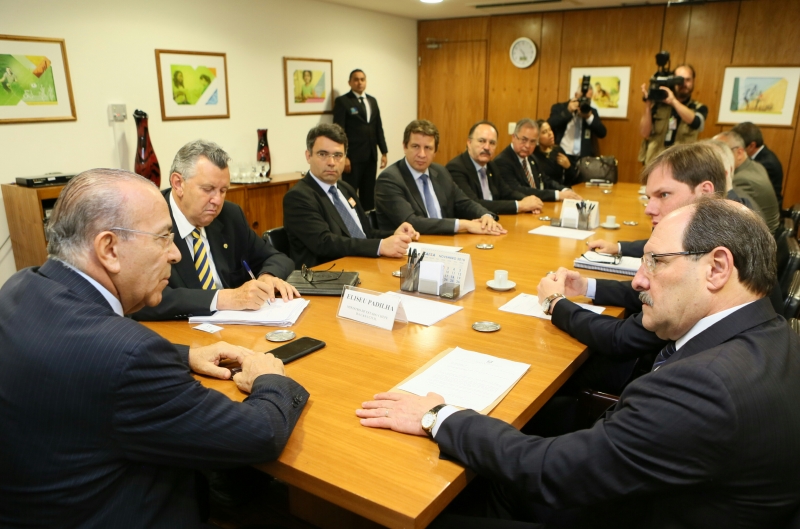 Governador esteve em audiência com o ministro-chefe da Casa Civil, Eliseu Padilha
