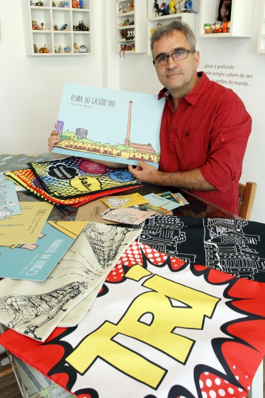 Gera&ccedil;&atilde;o E
Entrevista com Leandro Selister que &eacute; s&oacute;cio de uma empresa de adesivos decorativos.  Foto: MARCELO G. RIBEIRO/JC