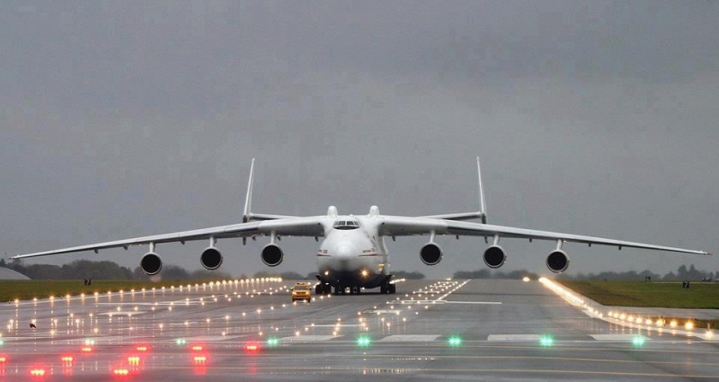 Maior avião do mundo, Antonov An-225 Mriya vai pousar no Brasil para carregar transformador gigante