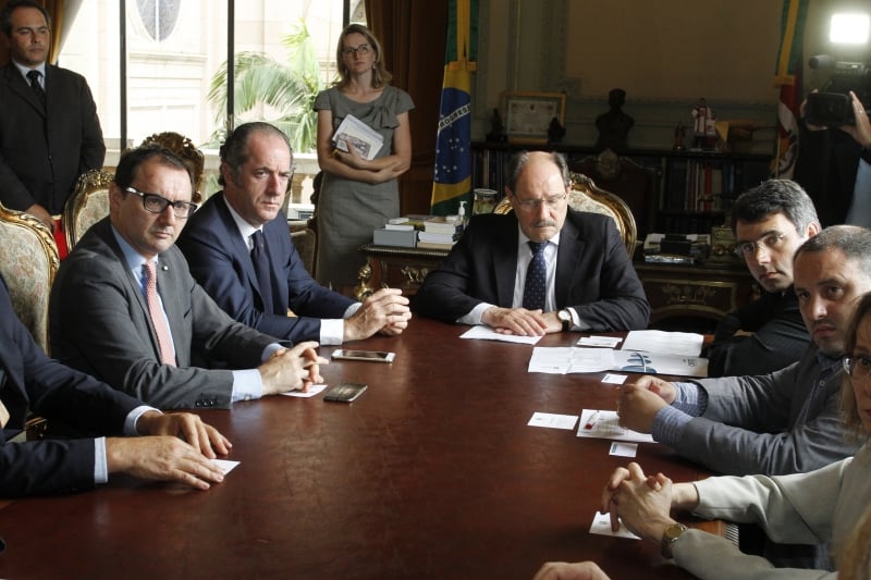 Sartori encontrou-se com Luca Zaia, avançando em intercâmbio entre escolas de vitivinicultura 