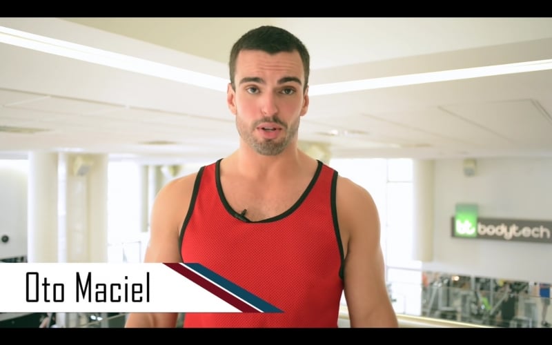 Oto Maciel lan&ccedil;ou o canal Mochila Fit no YouTube Foto: REPRODU&Ccedil;&Atilde;O/JC