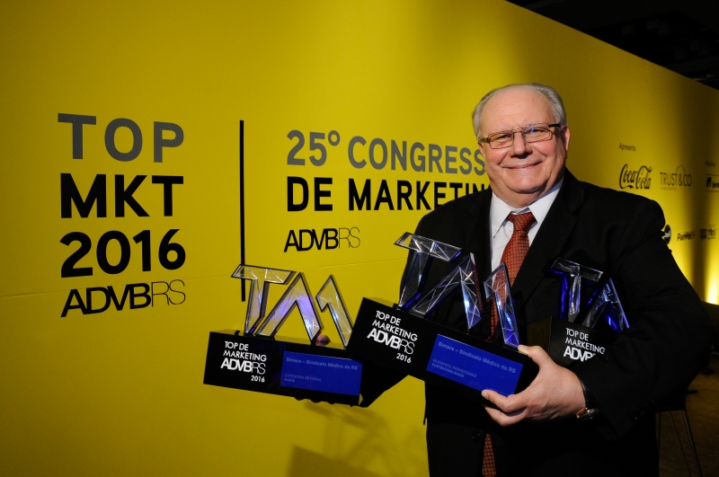 Paulo de Argollo Mendes acumulou troféus no TOP Marketing ADVB