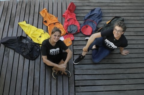 Fernanda e Sabrina viraram s&oacute;cias depois que seus filhos come&ccedil;aram a namorar