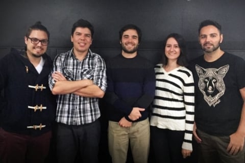 Edgard Vidal, Lucas Cordeiro, Gustavo Orsati, Julia Rebouças, Thómas Fernandes são os criadores do Projeto Olhe