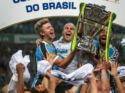 Com o título da Copa do Brasil, o Grêmio assumiu a liderança do ranking de clubes com 15.038 pontos