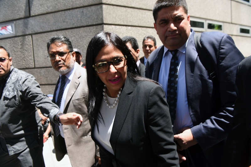 Por minar a democracia, Delcy Rodriguez está entre as sancionadas