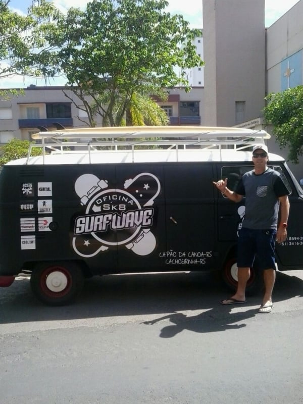 Marcelo Meinhardt, dono de loja de skate de Cap&atilde;o da Canoa, foto Arquivo Pessoal Foto: ARQUIVO PESSOAL/DIVULGA&Ccedil;&Atilde;O/JC