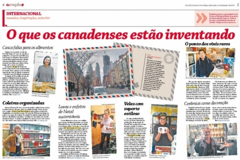 Mat�ria de capa da edi��o do dia 15 de dezembro de 2016