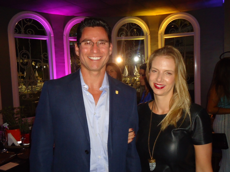 Eduardo Rodrigues de Freitas Machado e Clarissa Mombach casal presidente da Leopoldina Juvenil 