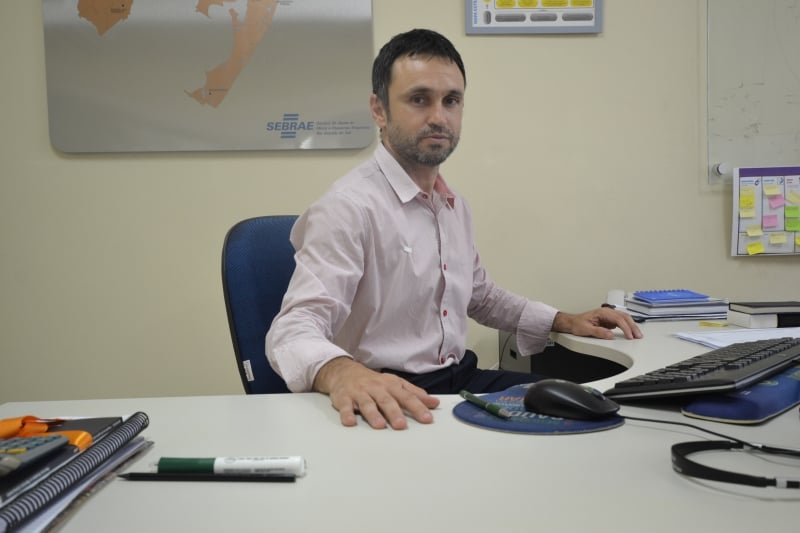 Gerente da Regional Metropolitana do SEBRAE, Paulo Bruscato, credito Sebrae