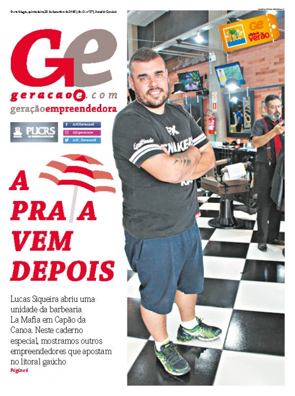 Capa da edição do dia 22 de dezembro de 2016 Foto:  REPRODUÇÃO/JC