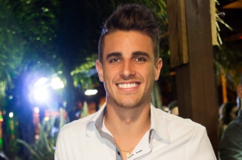 Guilherme Zatti nos agitos da Bulls Brasil, em Caxias do Sul