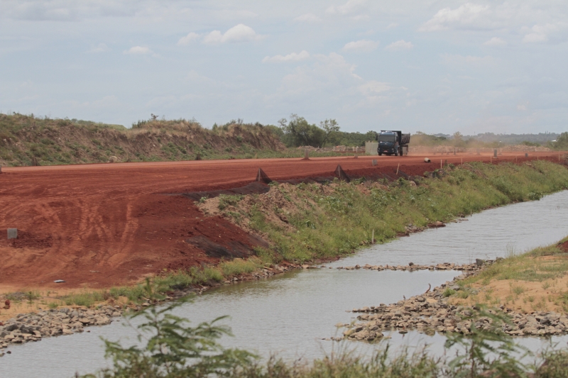 Obra foi iniciada em setembro de 2015