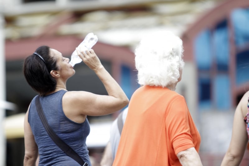 Temperaturas continuam altas hoje em Porto Alegre, porém menores do que ontem