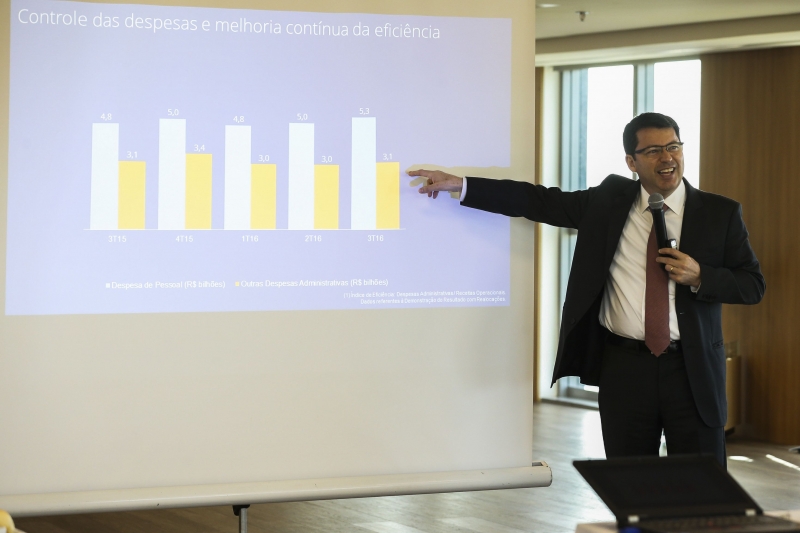 Caffarelli falou sobre as atividades do banco em 2016 e as perspectivas para 2017