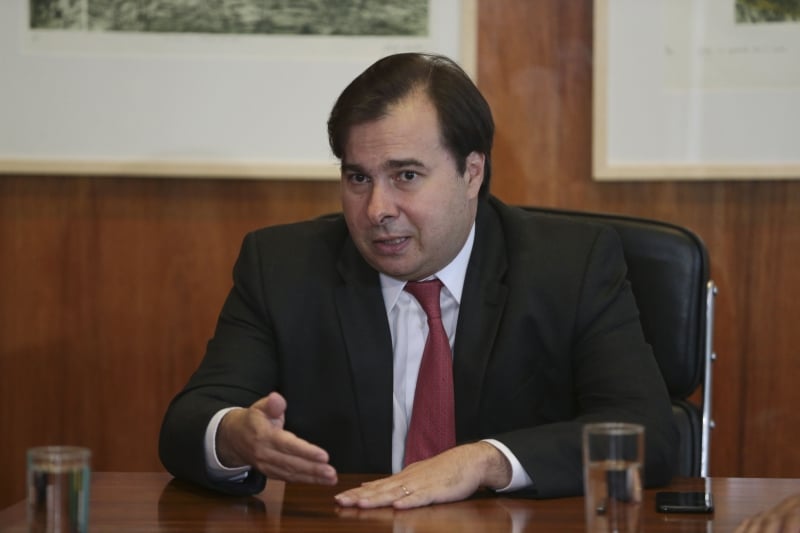 Para Rodrigo Maia, é importante consolidar os votos da bancada do PSD
