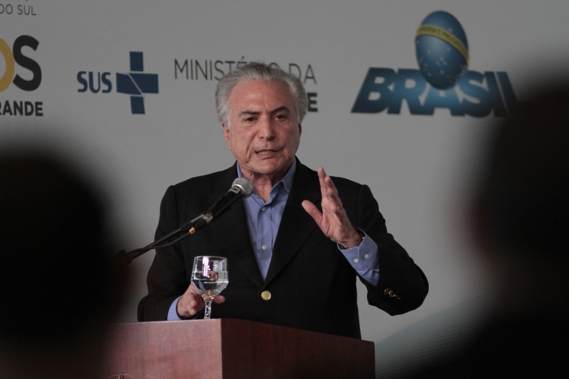 Temer disse que quer encaminhar a simplificação tributária e se vangloriou de quatro reformas 