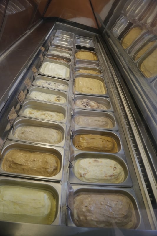 H&aacute; v&aacute;rios sabores de sorvetes, como mirtilo e laranja Foto: CLAITON DORNELLES/JC