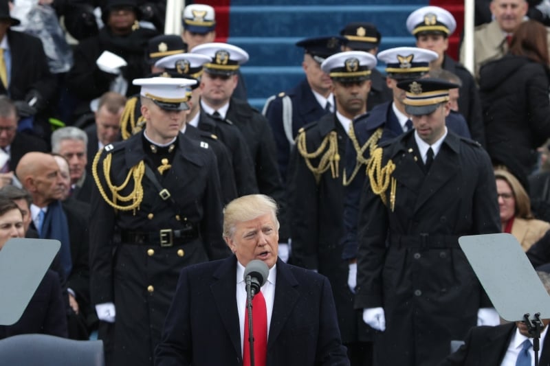Donald Trump assumiu a presidência dos EUA em cerimônia no Capitólio na tarde desta sexta-feira