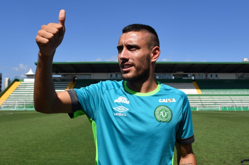 Ruschel foi um dos três jogadores sobreviventes da tragédia.