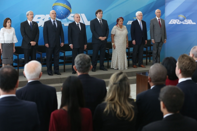  Presidente Michel Temer deu posse aos ministros da Secretaria de Governo da Presidência da República