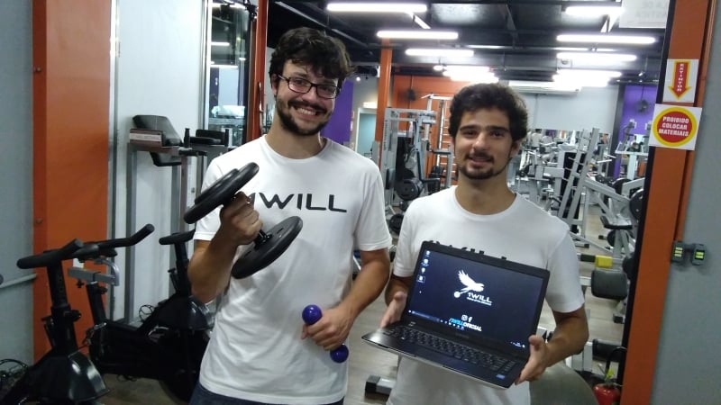 Gabriel Bilck e Bernardo Pereira