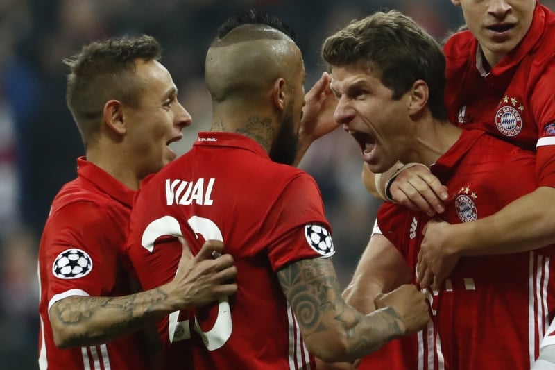 Müller marcou o quinto gol do Bayern