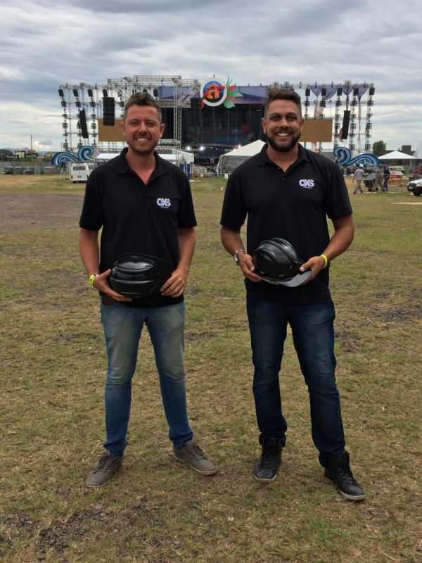 Eduardo Palma e Frederico Zerwes #NaBatalha dos eventos Foto: ARQUIVO PESSOAL/DIVULGA&Ccedil;&Atilde;O/JC