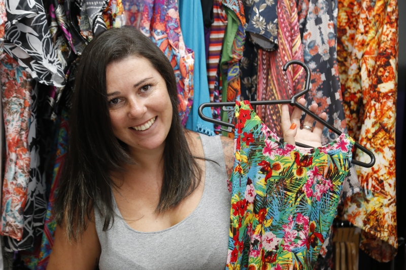 Paula Bandeira dona da empresa Erva Doce.
 Foto: CLAITON DORNELLES/JC