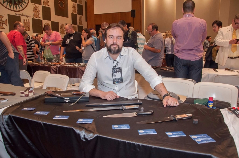 Rubem Lorenz #NaBatalha da cutelaria Foto: ARQUIVO PESSOAL/JC