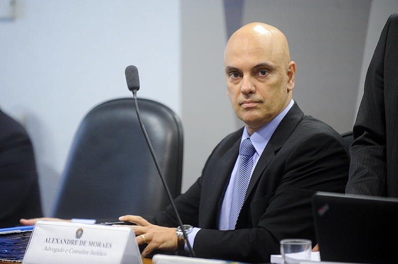 Indicação de Moraes foi aprovada por 55 votos a favor e 13 contra