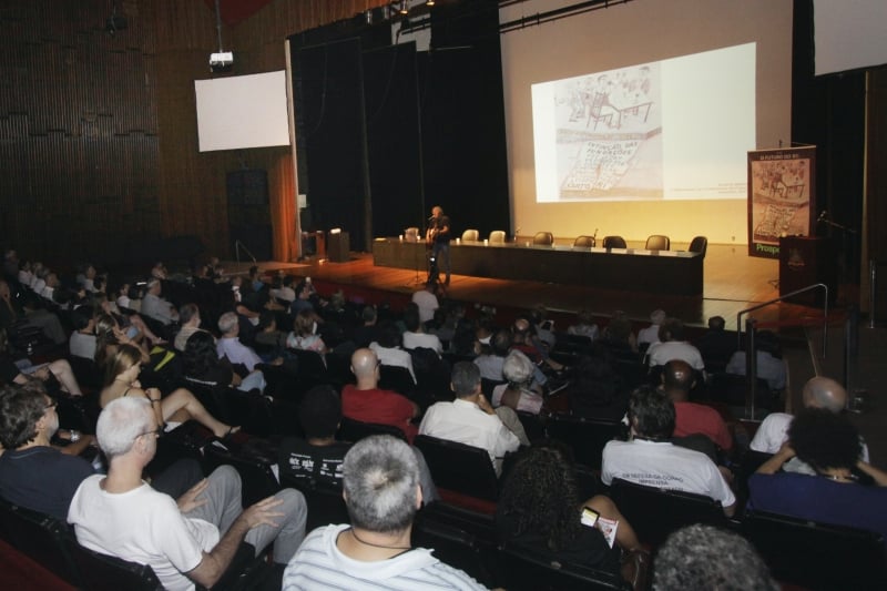 Seminário sobre extinção das fundações no teatro Dante Barone, na Assembleia Legislativa