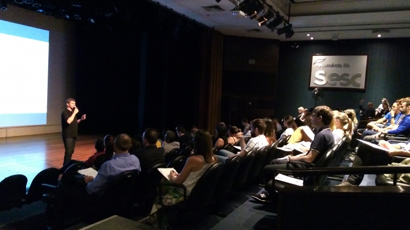 Encontro aconteceu no Teatro do Sesc, em Porto Alegre, entre os dias 9 e 11 de mar&ccedil;o Foto: Roberta Fofonka/Especial/JC/