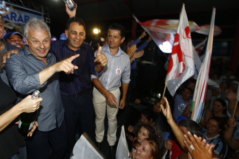 Alba (PMDB) venceu Rosane Bordignon (PDT) com 48,1 mil votos e se reelegeu 