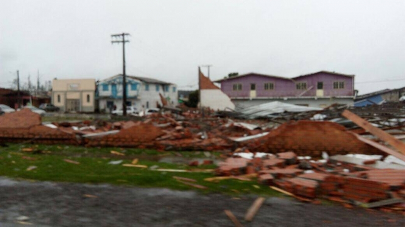 São Francisco de Paula já contabiliza duas mortes, dez desaparecidos e mais de cem casas danificadas