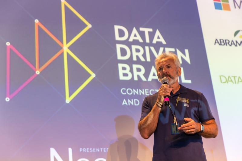 O CEO da Neoway, Jaime de Paula, reuniu clientes e parceiros em Santa Catarina Foto: NEOWAY/DIVULGA&Ccedil;&Atilde;O/JC