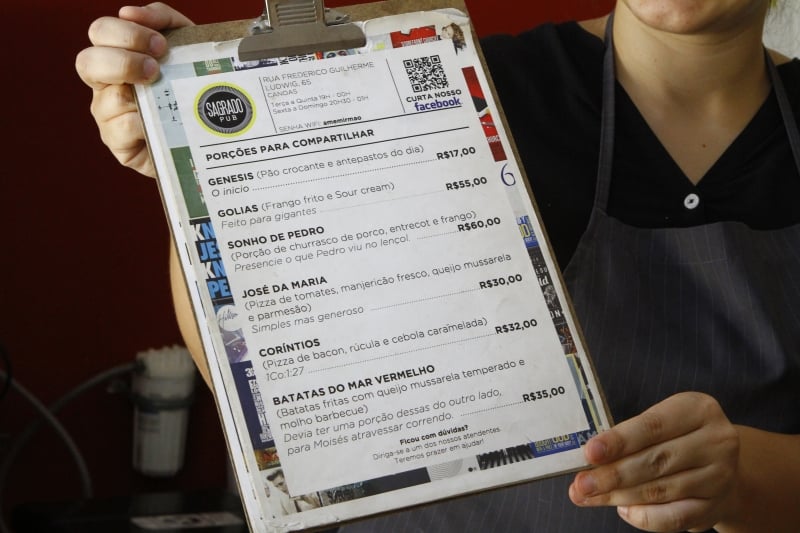 Os nomes dos combos fazem refer&ecirc;ncia ao contexto b&iacute;blico Foto: CLAITON DORNELLES/JC