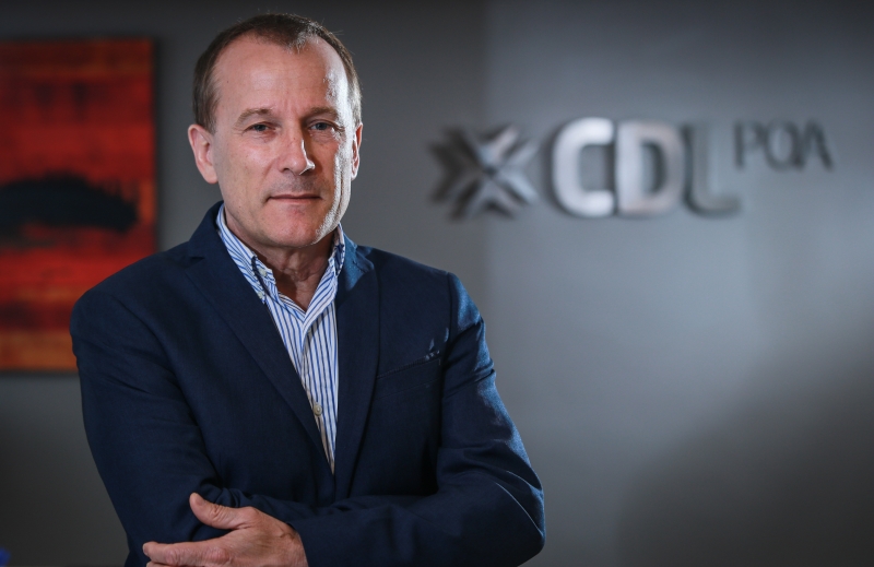 Alcides Debus, presidente da CDL POA