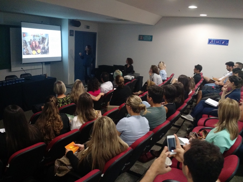 Empresas foram apresentadas no audit�rio da Escola de Neg�cios