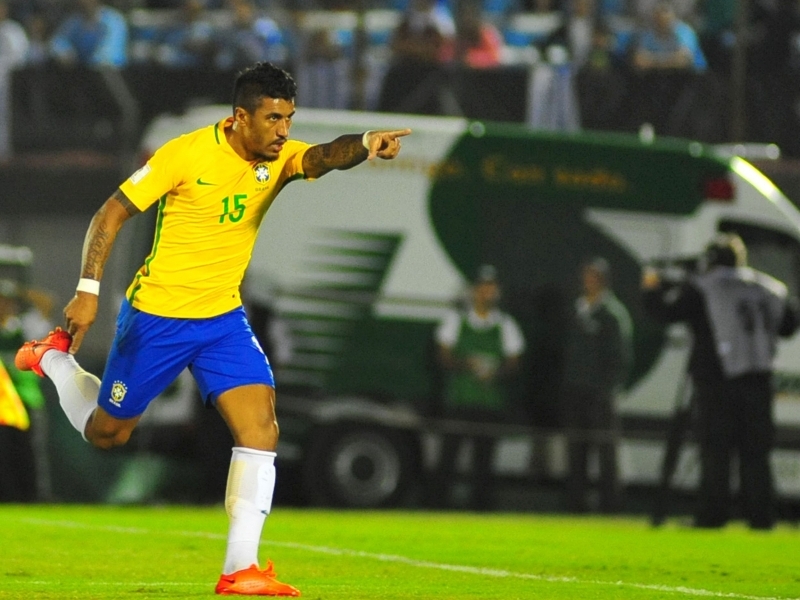 O jogador fez parte do grupo da seleção brasileira que disputou a Copa do Mundo de 2014