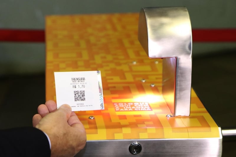 Bilhete com QR code será testado até 7 de abril e pode ser adotado em contrato de bilhetagem 