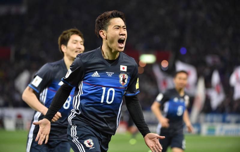 A seleção do Japão goleou a Tailândia por 4 a 0