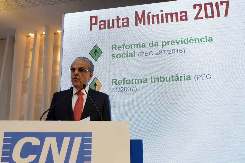 Andrade destacou as reformas da previdência, política e tributária