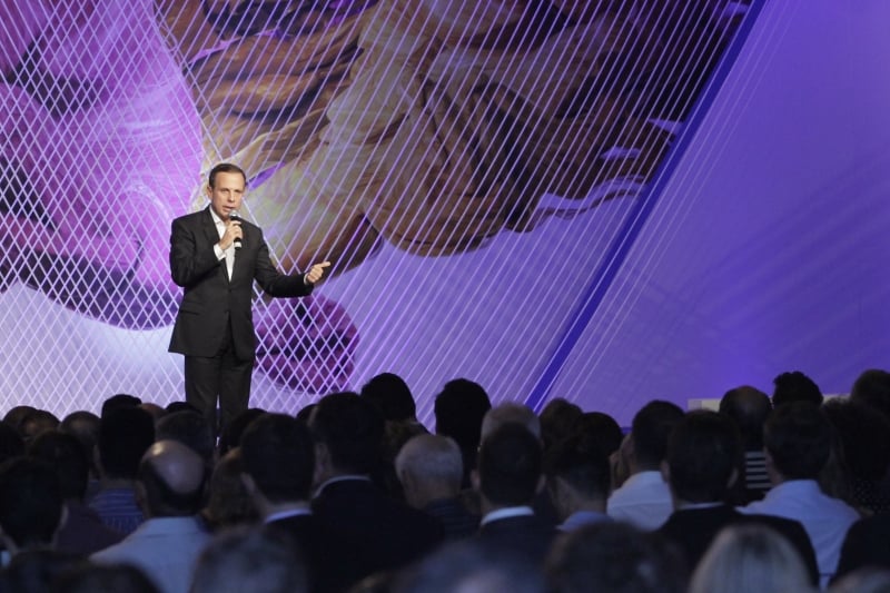 Doria diz que foco é getsão em São Paulo, mas alertou para volta de Lula em 2018