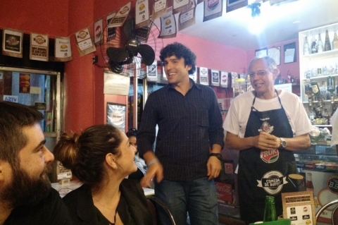 Grupo experimentou petiscos de tr�s bares participantes na semana passada